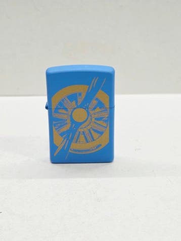 Zippo - Aircraft Radial Engine & Propeller Design – Blue, Nieuw