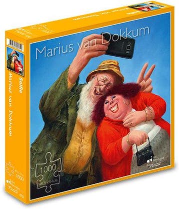 Selfie - Marius van Dokkum (1000), Hobby en Vrije tijd, Ophalen of Verzenden, Nieuw