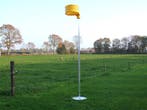 Korfbalpaal aluminium paal voor op gras, Nieuw