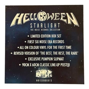 Helloween Starlight The Noise Records Collection Colored, Cd's en Dvd's, Verzenden, Nieuw in verpakking