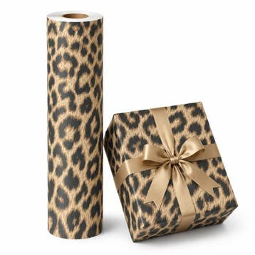 Inpakpapier Leopard Panterprint - Breedte 50 cm - 200m lang, Ophalen of Verzenden, Nieuw, Overige typen
