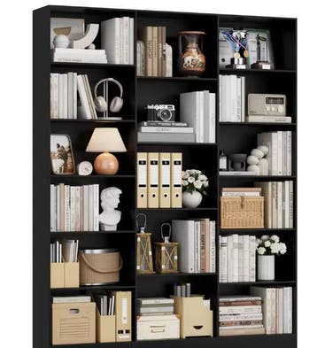 Moderne Boekenplank met 17 Compartimenten, Verzenden, Nieuw