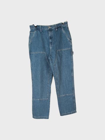 Stussy Jeans Heren maat 32 Blauw, Blauw, Stussy, W32 (confectie 46) of kleiner, Ophalen of Verzenden