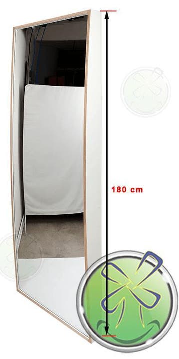 Lachspiegel 180x68cm Model Amsterdam, Verzenden, Nieuw, Versiering, Overige