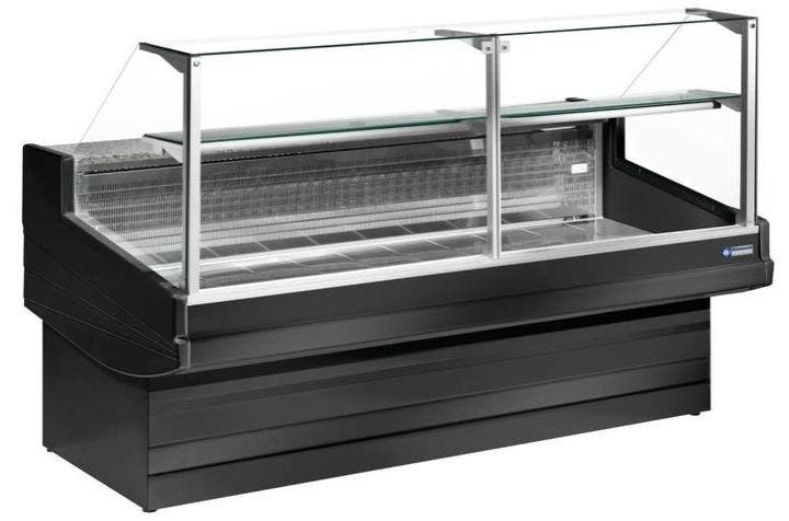 Toonbank Zwart Elegance Plus Recht Glas | 4 formaten, Zakelijke goederen, Horeca | Keukenapparatuur, Verzenden