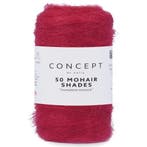 Katia Concept 50 Mohair Shades - 44 framboosrood - Mohair, Ophalen of Verzenden, Nieuw
