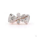 Ring - 14 karaat Roségoud - 1.23ct. tw. Diamant (Natuurlijk), Nieuw
