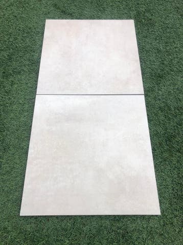 keramische terrastegels 60x60x3  1 ste keus lichte kleuren, Nieuw, Keramiek, 10 m² of meer, Terrastegels