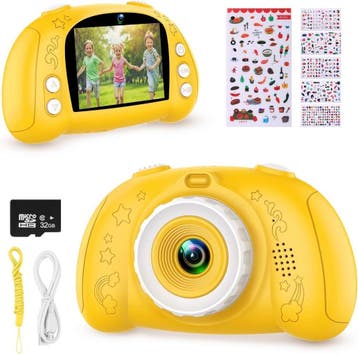 WOWGO Kinder Fotocamera 1080P | Retourdeal | OP=OP, Ophalen of Verzenden, Zo goed als nieuw, Elektronica, Met geluid