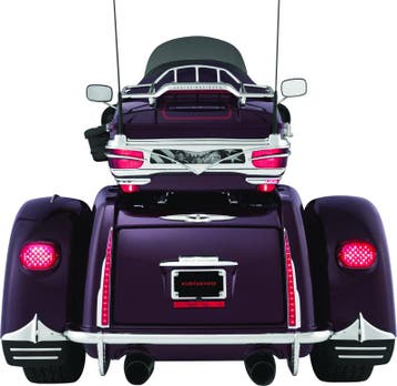 Kuryakyn Rear Mud Flaps For Trikes Chrome, Ophalen of Verzenden, Nieuw
