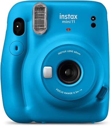 Fujifilm Instax Mini 11 Instant Camera - Donker Blauw (Capri, Verzenden, Zo goed als nieuw