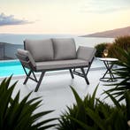 Wicker-loungesofa Sintra, verstelbare armleuningen, 2in1 - l, Tuin en Terras, Verzenden, Nieuw