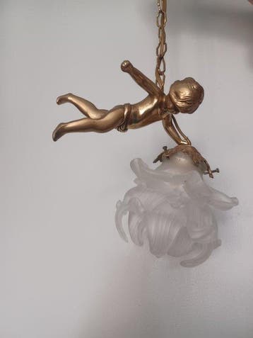Georges Mathias - Wandkandelaar - decoratief - Verguld