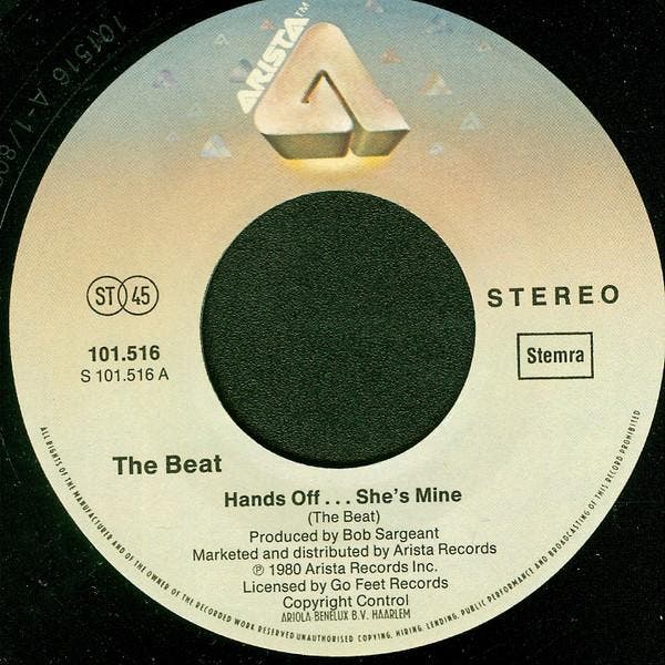 The Beat - Hands Off... Shes Mine / Twist  And Crawl, Cd's en Dvd's, Vinyl | Pop, Gebruikt, Ophalen of Verzenden