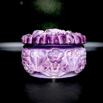 Heinrich Hoffmann/Curt Schlevogt - Bohemia - Glass Sunflower
