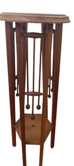 Art Deco Kolom - 1930-1940 - tafelbloempot-pedestal