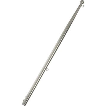 Vlaggenstok Rvs 61cm met Snap-Lock, Watersport en Boten, Ophalen of Verzenden, Nieuw