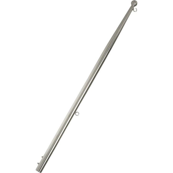 Vlaggenstok Rvs 61cm met Snap-Lock, Watersport en Boten, Bootonderdelen, Ophalen of Verzenden
