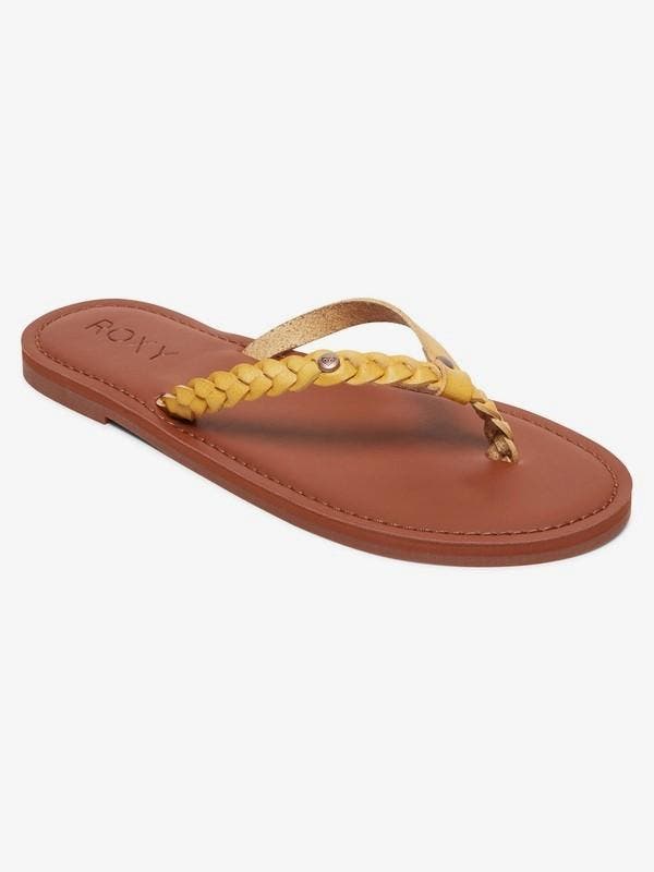 Roxy Livia - 41 - Dames Slippers - Mustard, Kleding | Dames, Schoenen, Verzenden