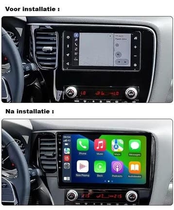 Mitsubishi outlander vanaf 2020 navigatie carplay android 15, Ophalen of Verzenden, Nieuw