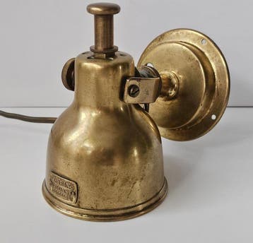 Cabin Frigast Danmark - Scheepslamp - Messing