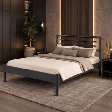 Van Schaik Valencia Metalen Bed - 180 x 210, Nieuw