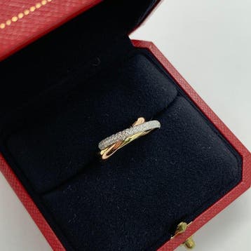 Cartier - Ring - Trinity - 18 karaat Geel goud, Roségoud,, Sieraden, Tassen en Uiterlijk, Nieuw