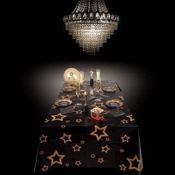 Tafelkleed Hollywood VIP - 130x180cm, Hobby en Vrije tijd, Feestartikelen, Ophalen of Verzenden, Nieuw
