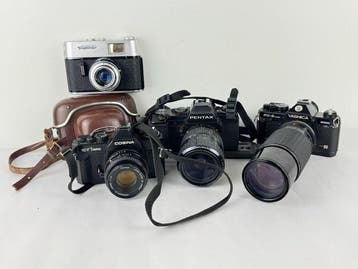 Voigtländer, Cosina, Pentax, Yashica Vitoret, CT 1 Super, A3, Nieuw