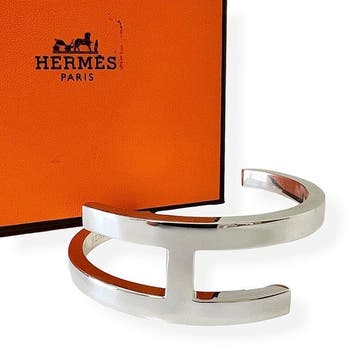 Hermès - Armband - H Cuff Zilver - Vintage