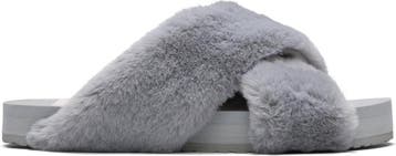 TOMS - maat 37-38- Susie Eva Dames Sloffen - Grey, Kleding | Dames, Schoenen, Verzenden, Nieuw