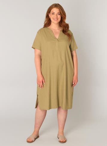 Base Level Curvy jurk Yacinthe Maat:, Verzenden, Nieuw, Overige kleuren