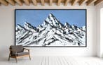 VOLHA - Snowy mountains -XXL-Handmade, Antiek en Kunst
