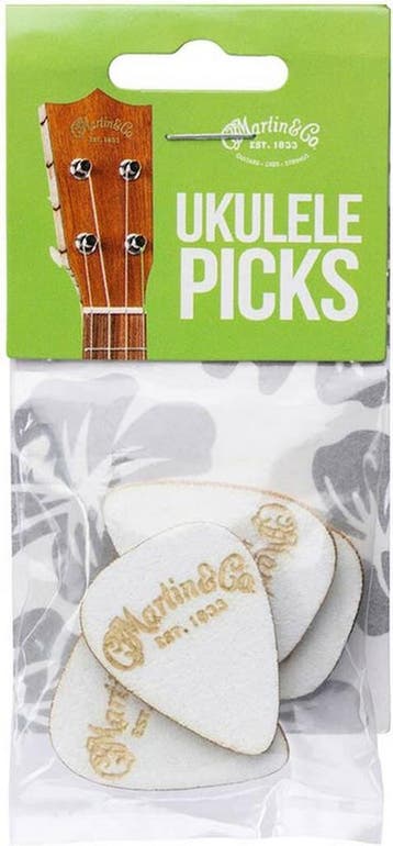 Martin ukelele plectrum 2.50 mm 4-pack, Ophalen of Verzenden, Nieuw, Akoestische gitaar