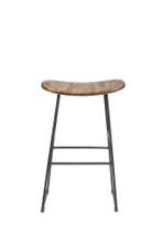 Counter Barkruk - 65 cm - Merel - Naturel - House of Rebels, Verzenden, Nieuw