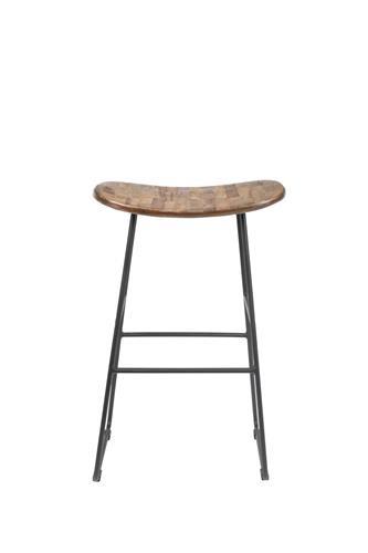Counter Barkruk - 65 cm - Merel - Naturel - House of Rebels, Verzenden, Nieuw