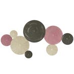 Wanddecoratie-Set In Schijfontwerp, 8 Metalen Schijven, Veel, Verzenden, Nieuw