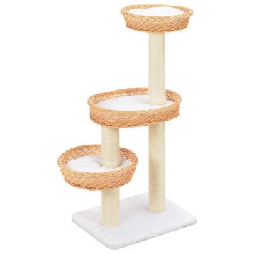 vidaXL Kattenkrabpaal met sisal krabpaal natuurlijk, Verzenden, Nieuw