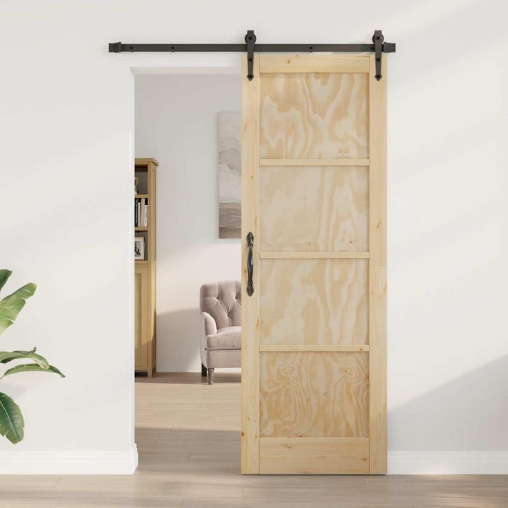 vidaXL Binnendeur Naturel 73,5 x 211 cm Multiplex, Doe-het-zelf en Verbouw, Deuren en Horren, Nieuw, Verzenden
