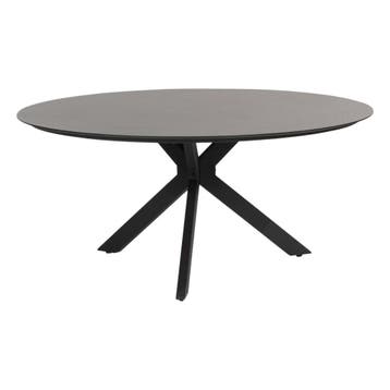 4 Seasons Outdoor Locarno tafel onderstel + blad HPL slate, Nieuw