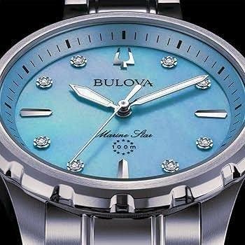 Bulova - NO RESERVE PRICE - Marine Star Lady Diamonds, Sieraden, Tassen en Uiterlijk, Nieuw