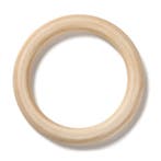 5 x Houten ringen onbewerkt 78 x 10mm, binnen Diameter: 57mm, Ophalen of Verzenden, Nieuw, Overige typen