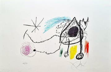 Joan Miro (1893-1983) - Sobreteixims i escultures