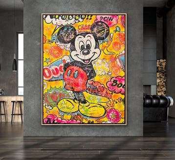 Joaquim Falco - MICKEY POW XXL Fluor paint