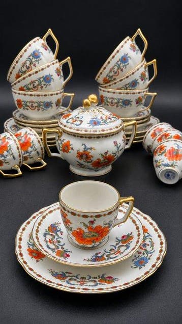 Limoges, Raynaud - Koffie- en theeservies - Raynaud Limoges