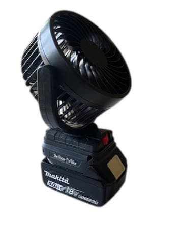 Ventilator zwart 18V ACTIE €15, Verzenden, Nieuw