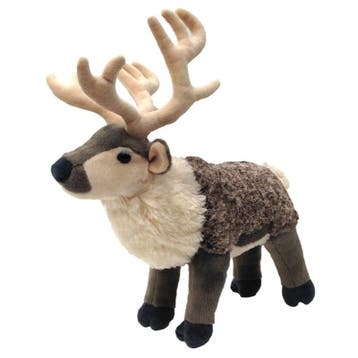 Wild Republic rendier knuffel - pluche - 34 cm - pooldier, Verzenden, Nieuw