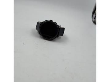 Garmin Fenix 8 47 mm leigrijs titanium met zwarten polsband, Verzenden, Zo goed als nieuw, Garmin