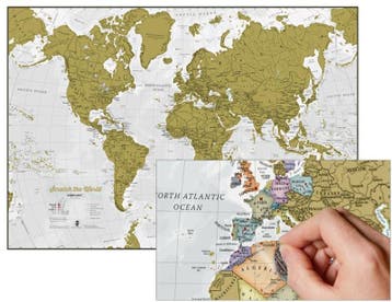 Scratch the World: Scratch Map of the World, Verzenden, Nieuw
