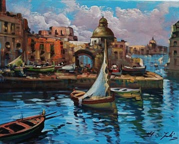 Marino Faliero (1948) - Darsena di Pozzuoli (costa flegrea)